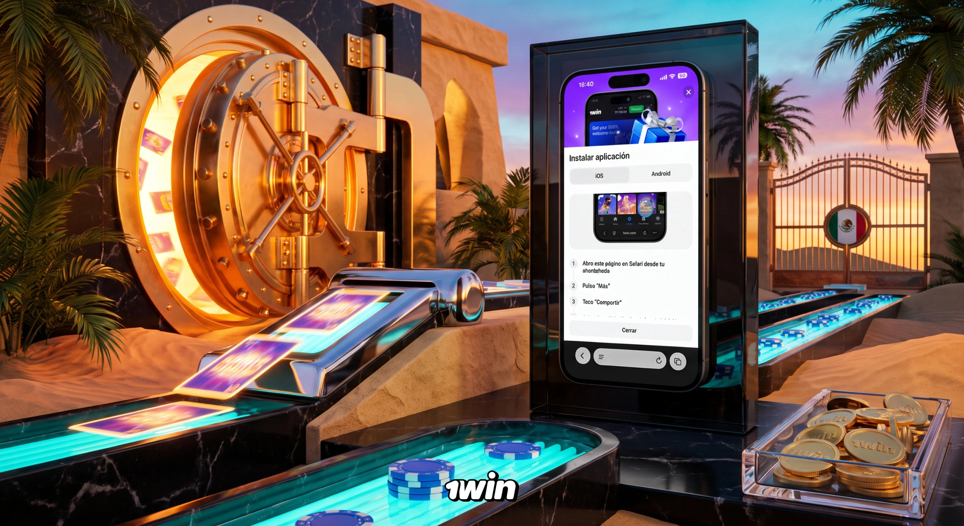 1win aplicación móvil