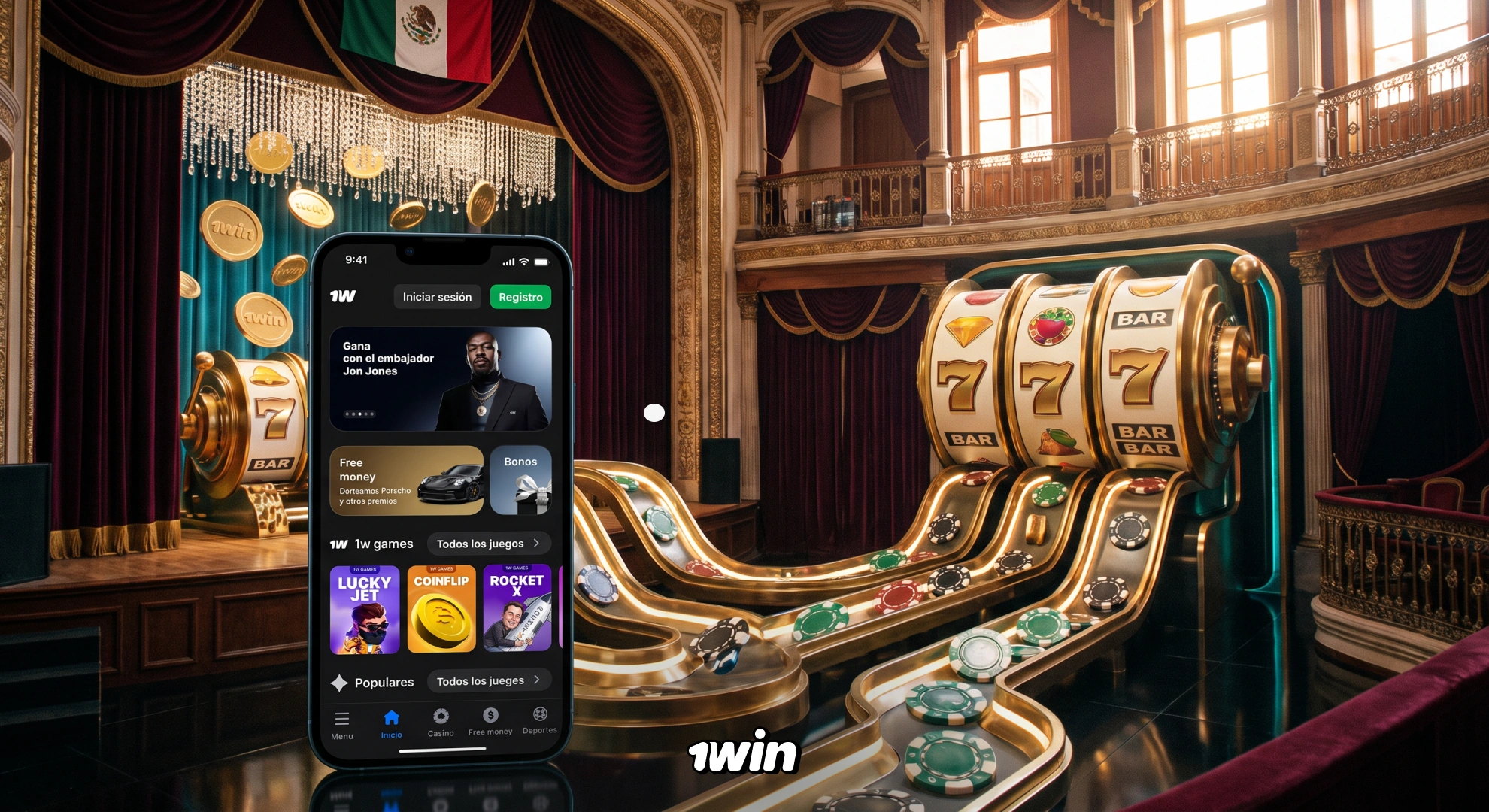 1win México casino y apuestas en pesos