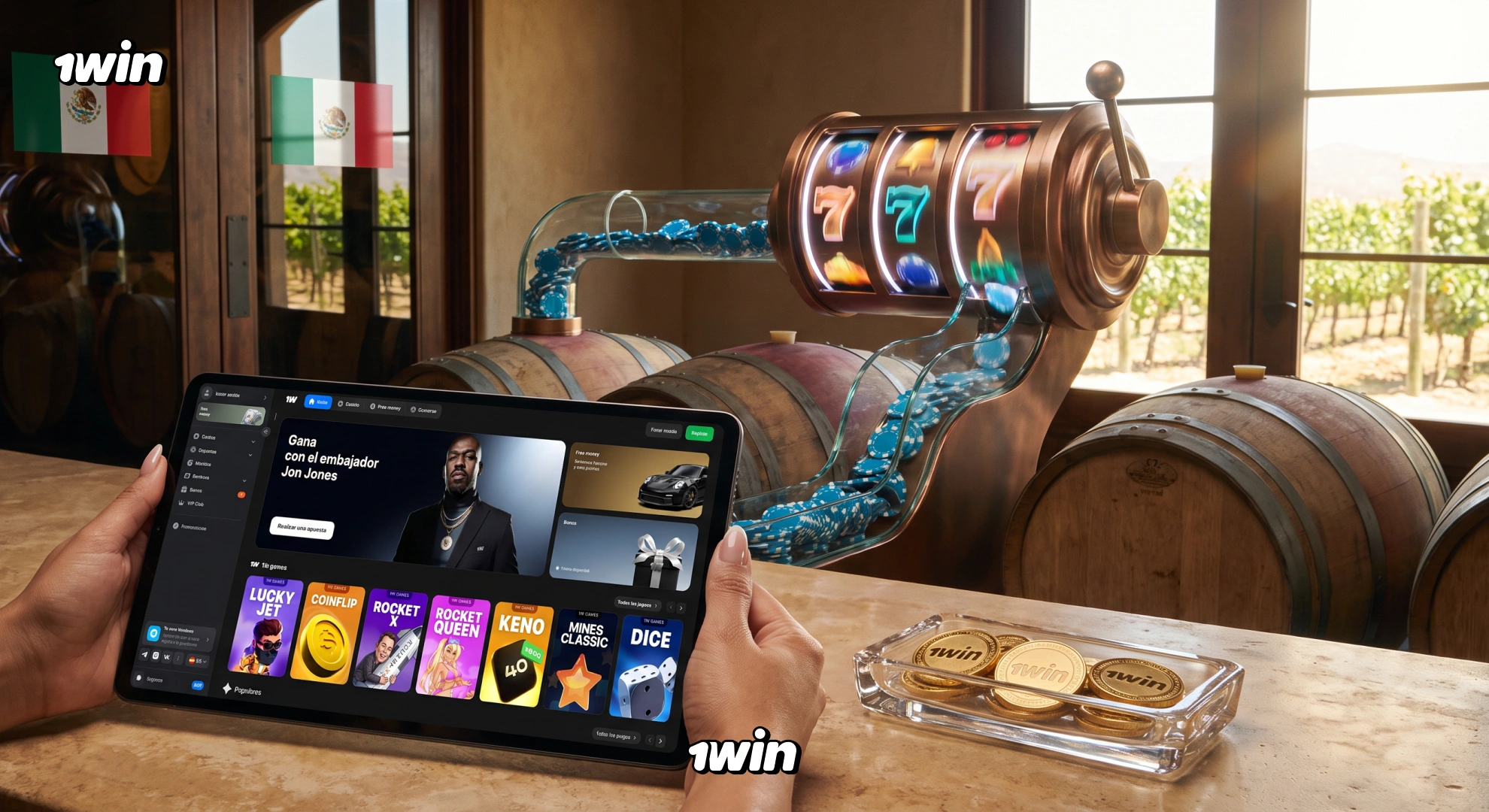Juegos de casino 1win